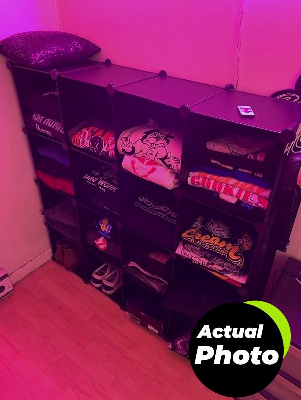 cahome-storage-cube-organizer-16-units-black-sum3016h-pic-3