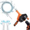 Effortless Clog Removal with the 25ft Flexible Drain Auger Tool