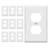 My Essential ENERLITES Duplex Outlet Cover Kit for a Flawless Finish
