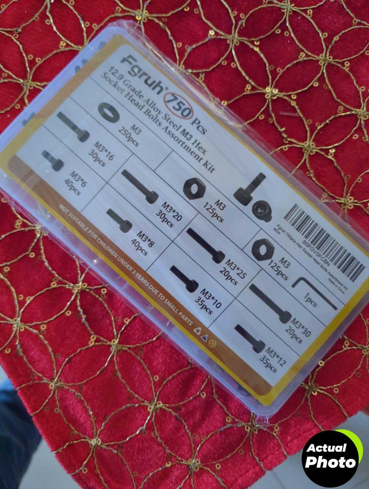 m3-screws-kit-750pcs-alloy-steel-foto-2
