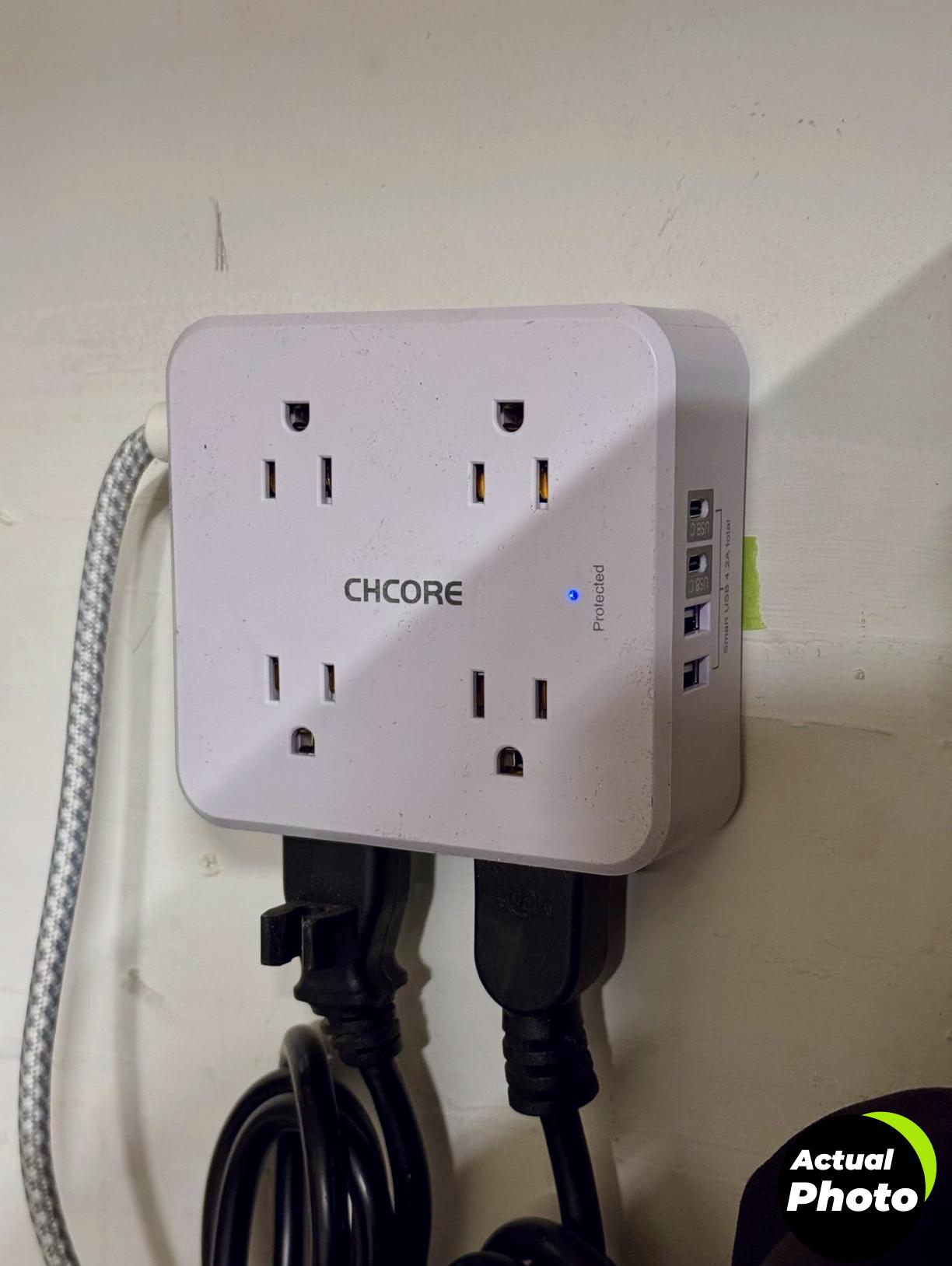 surge-protector-chcore-8-outlet-usb-extender-foto-1